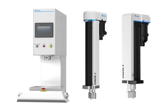 Electric servo press unit and an automatic test equipment station