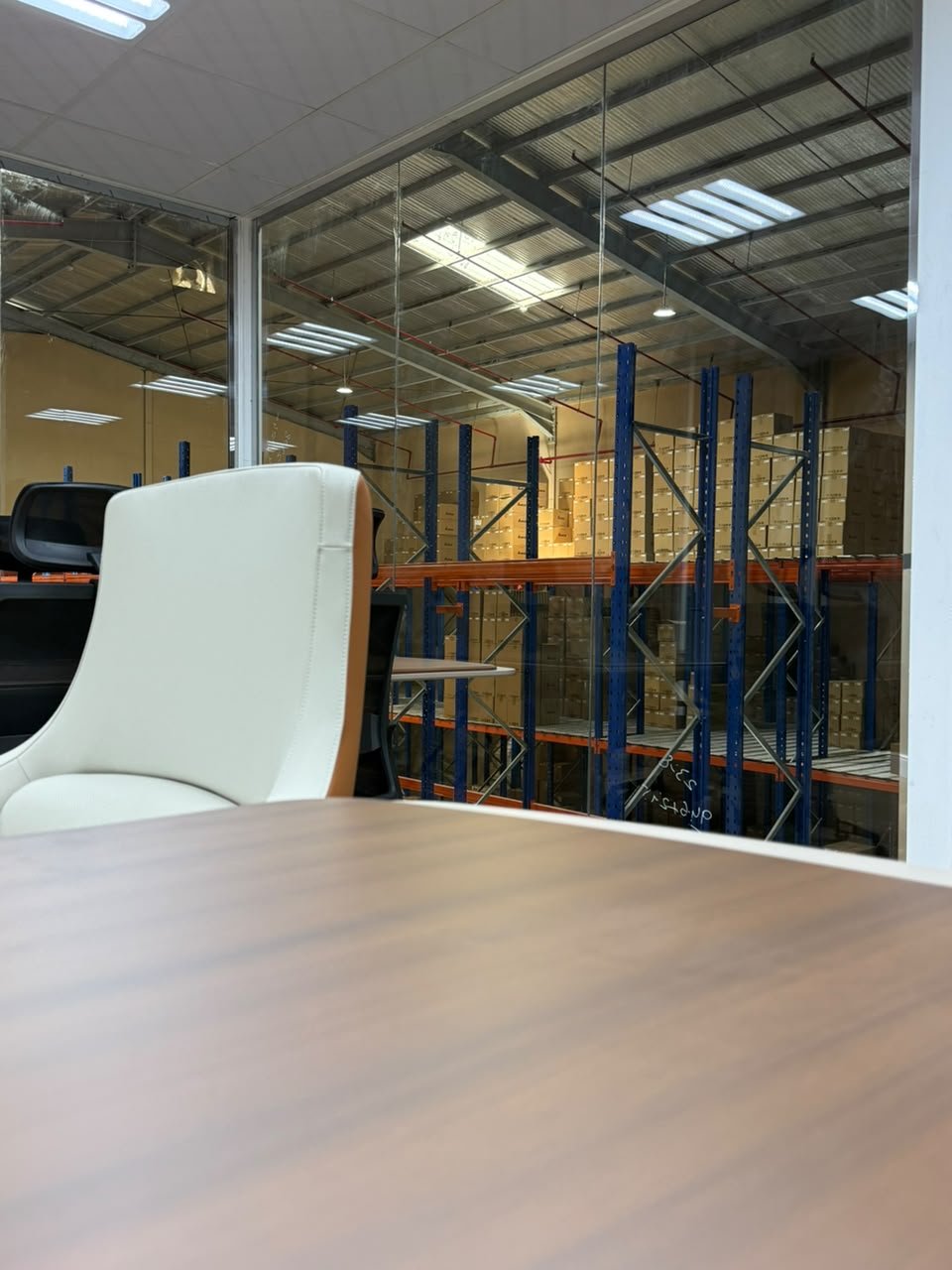 Boxed Delta HMI touch panels and servo drives held in local Riyadh stock by Tesla Automation